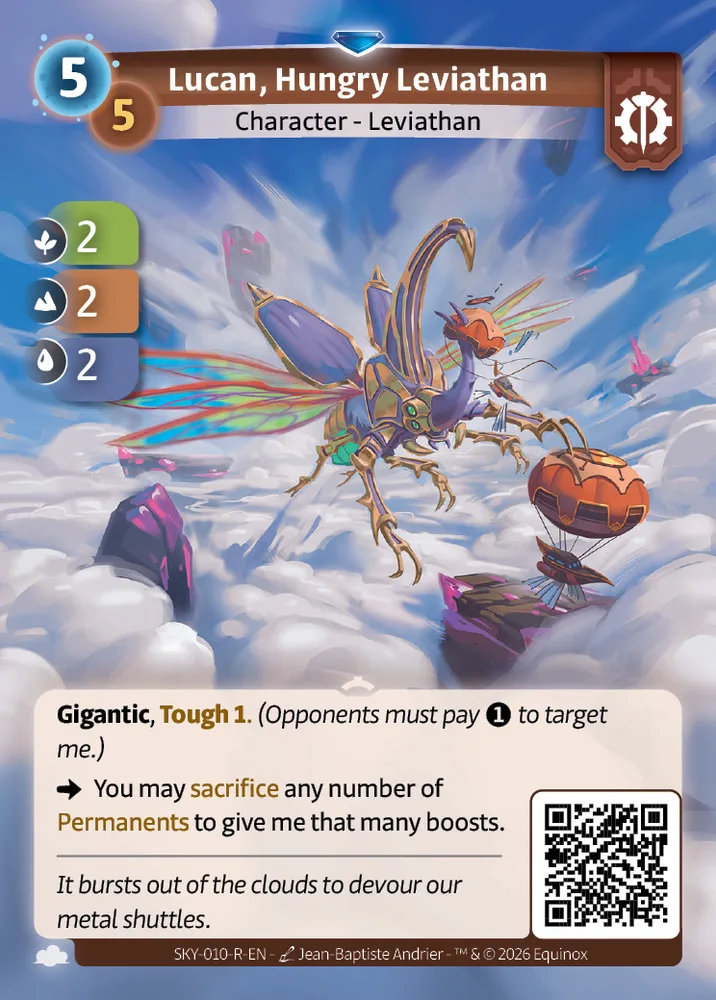 Lucan, Hungry Leviathan