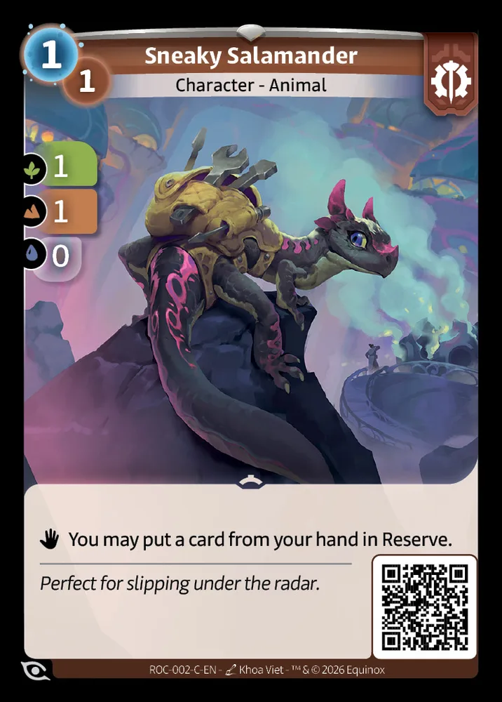 Sneaky Salamander