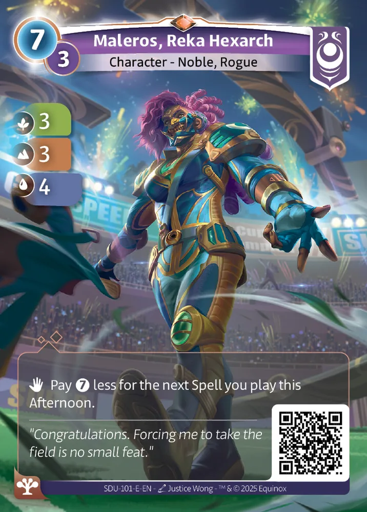 Maleros, Reka Hexarch