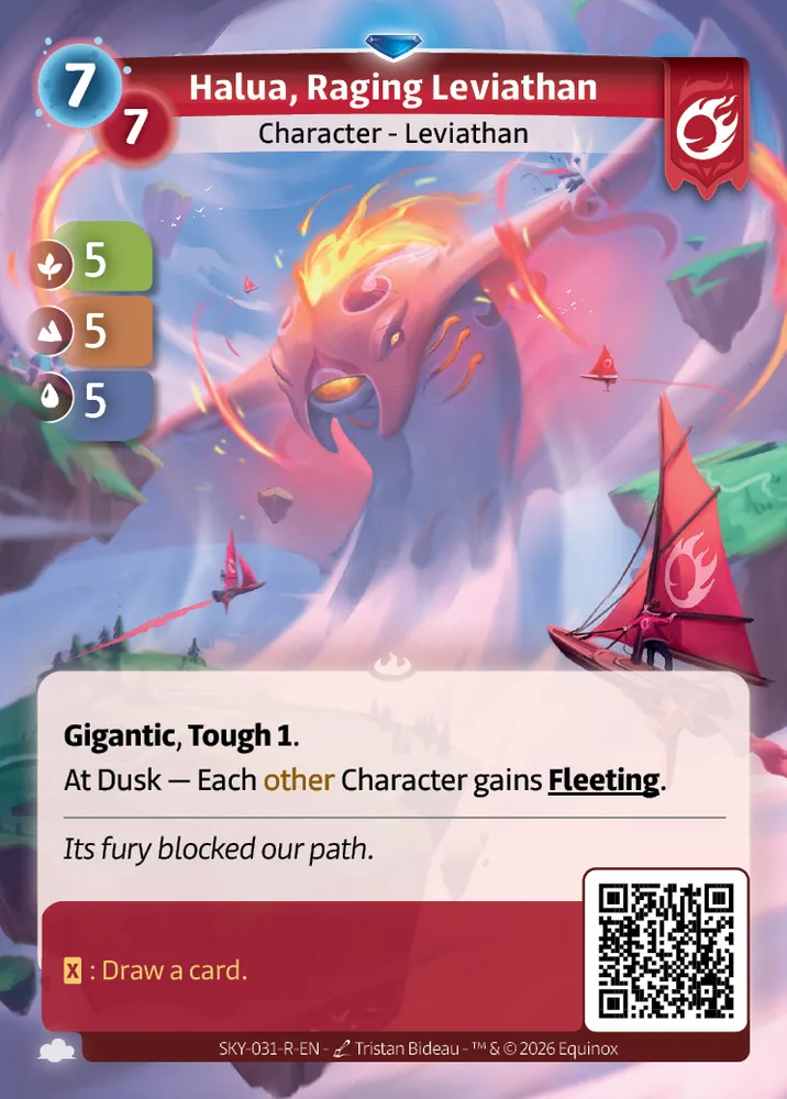 Halua, Raging Leviathan