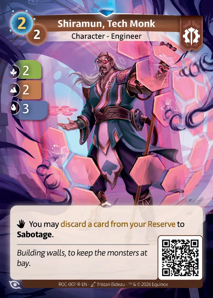 Shiramun, Tech Monk