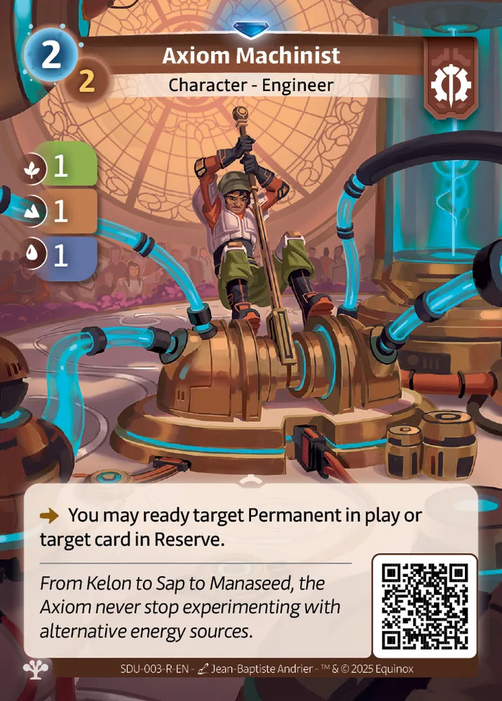 Axiom Machinist