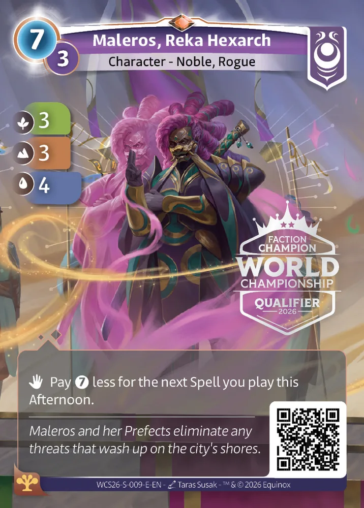 Maleros, Reka Hexarch