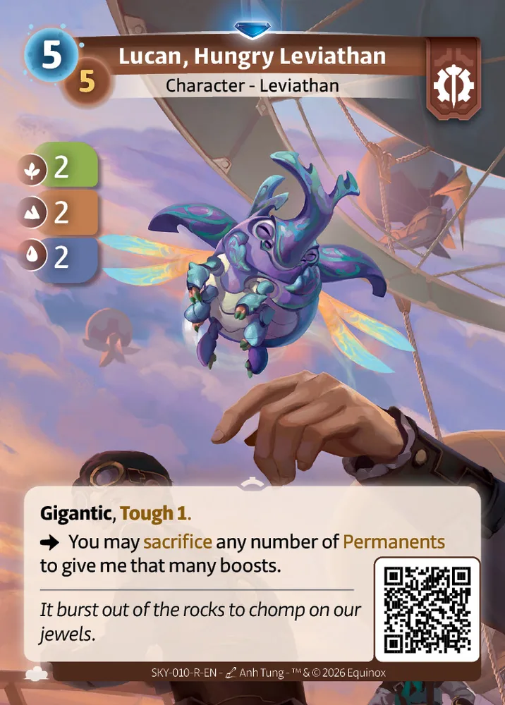 Lucan, Hungry Leviathan