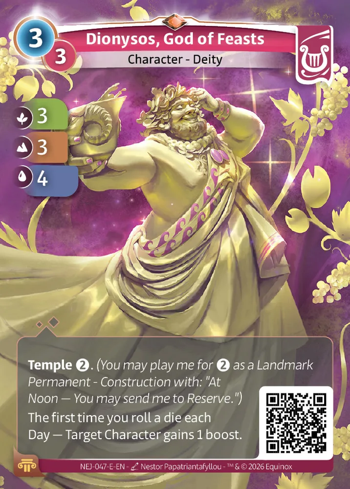 Dionysos, God of Feasts