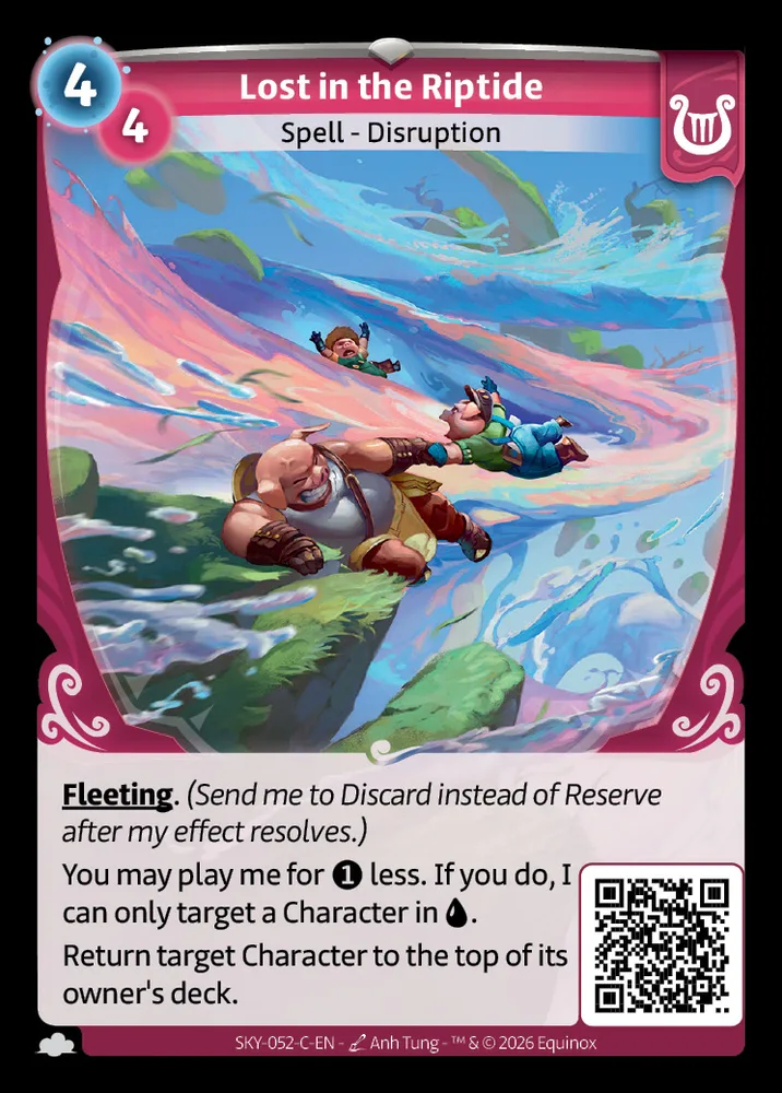 Lost in the Riptide