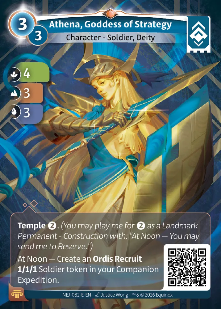 Athena, Goddess of Strategy