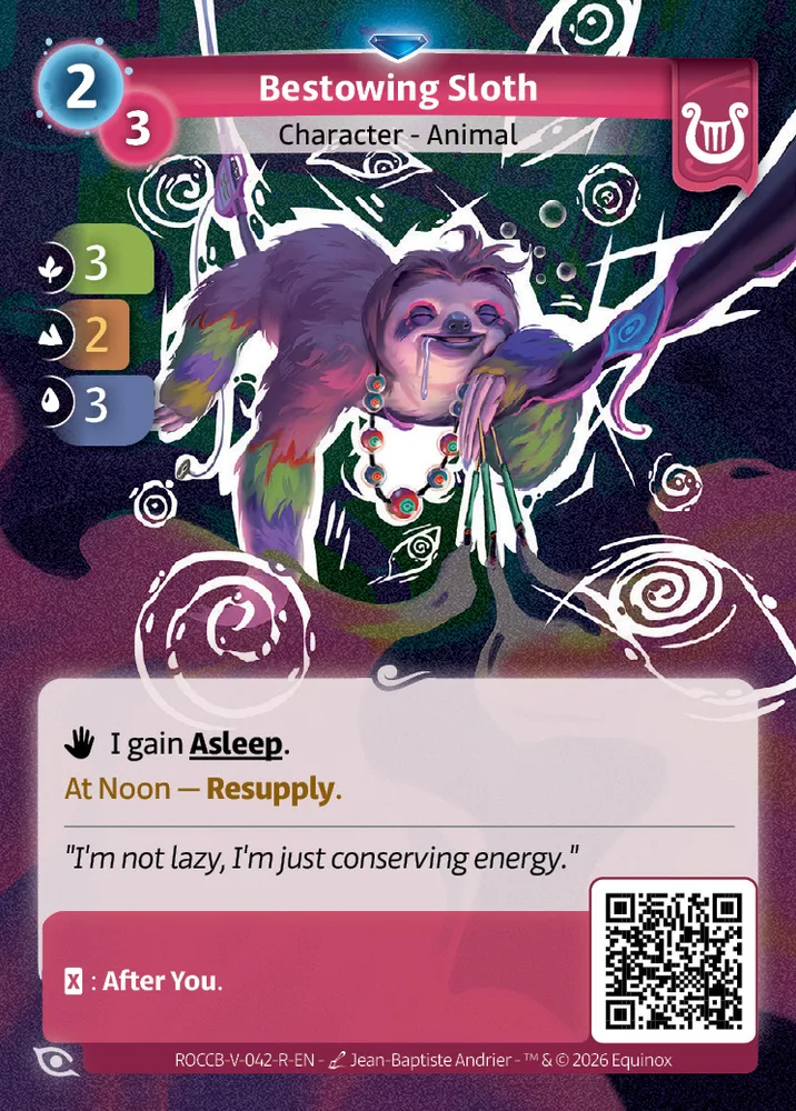 Bestowing Sloth