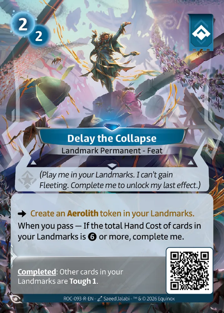 Delay the Collapse
