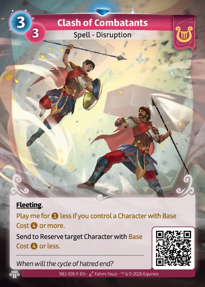 Clash of Combatants