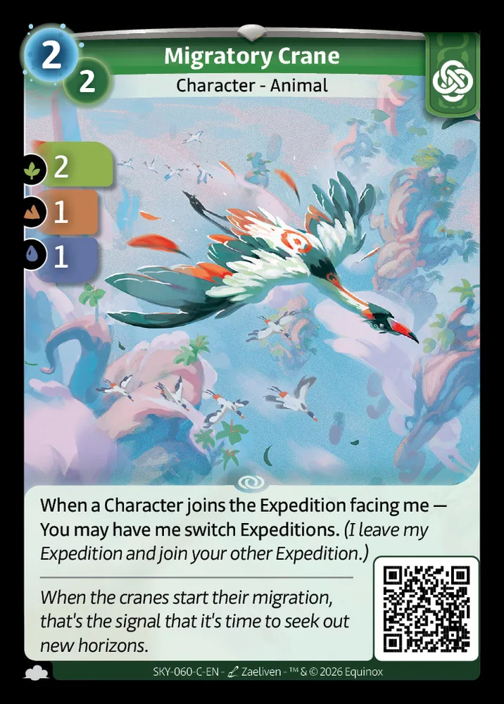 Migratory Crane