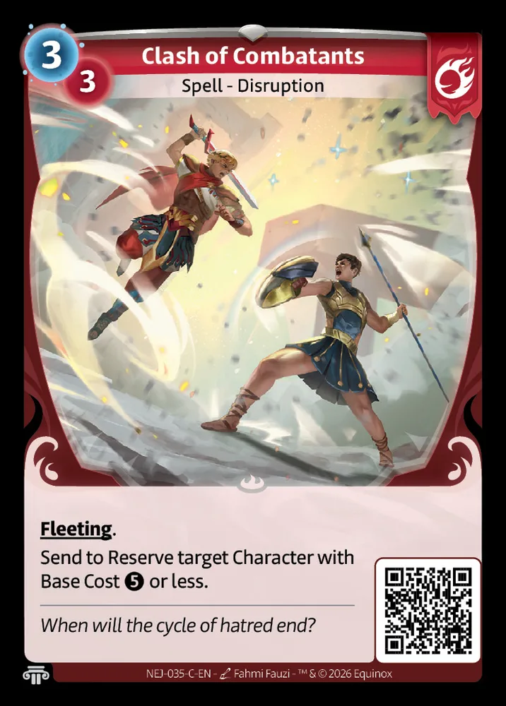 Clash of Combatants