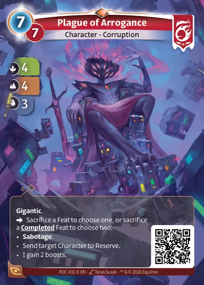 Plague of Arrogance