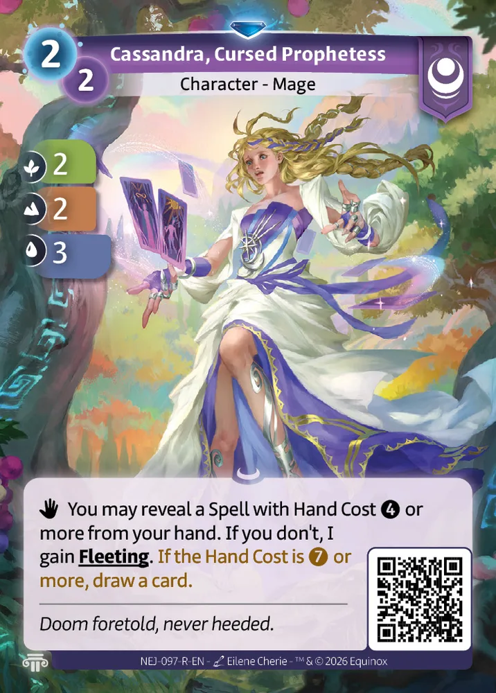 Cassandra, Cursed Prophetess