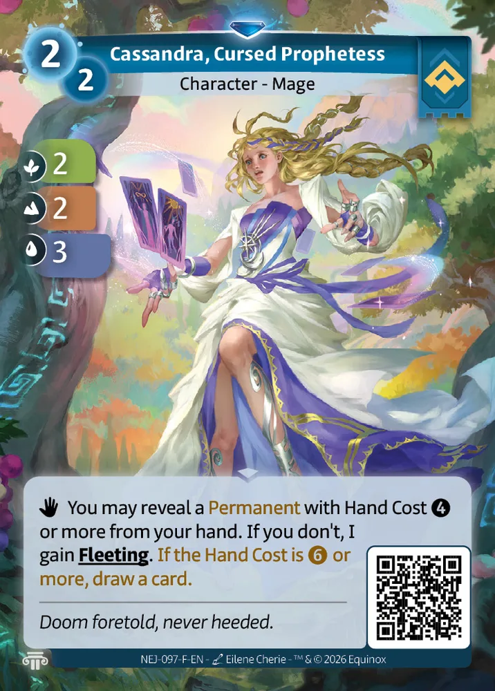 Cassandra, Cursed Prophetess