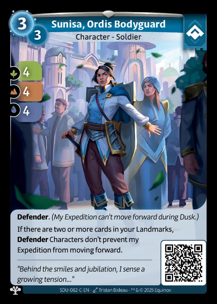 Sunisa, Ordis Bodyguard