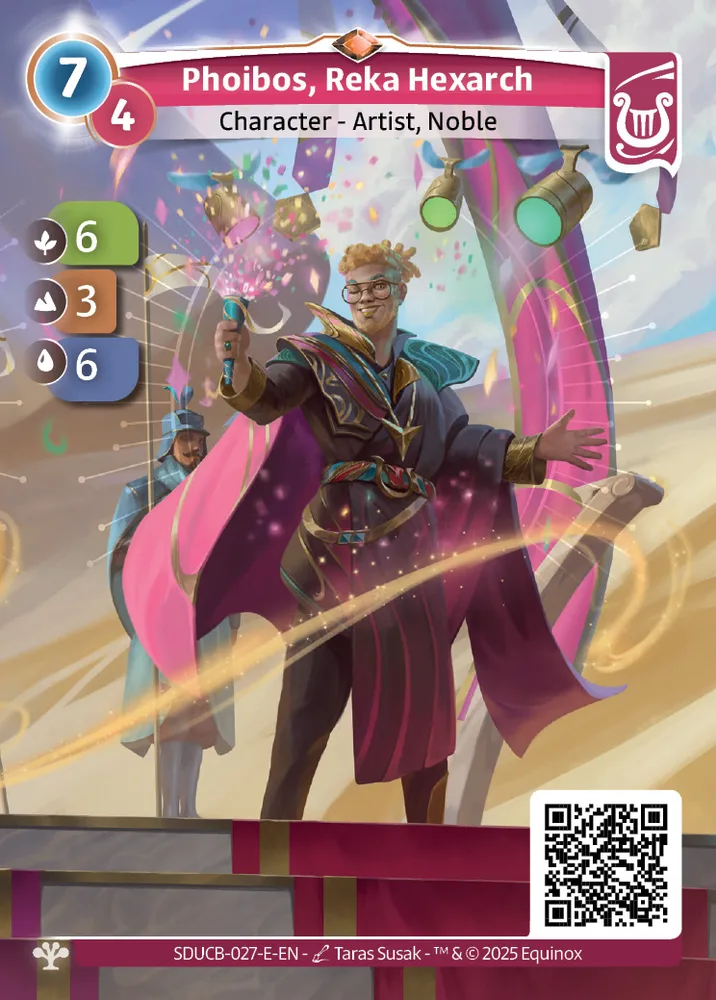 Phoibos, Reka Hexarch