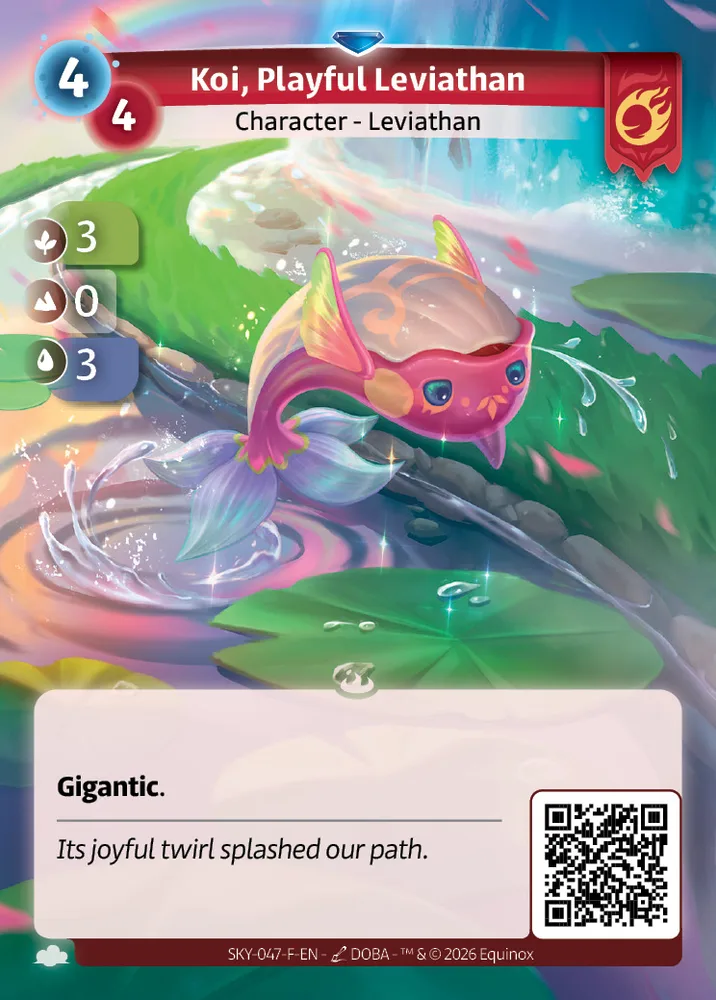 Koi, Playful Leviathan