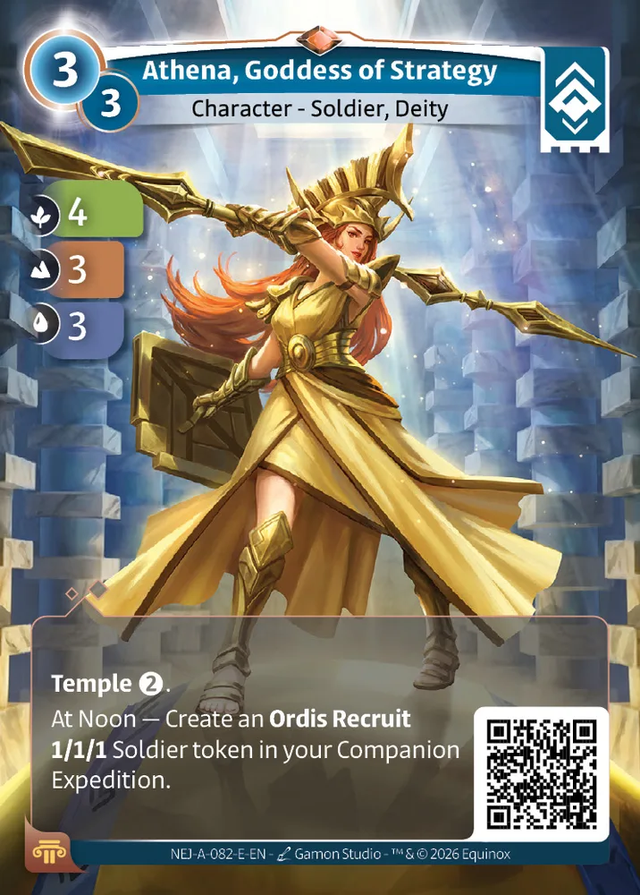 Athena, Goddess of Strategy