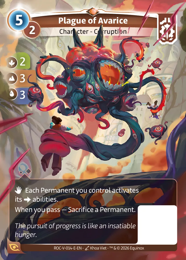Plague of Avarice