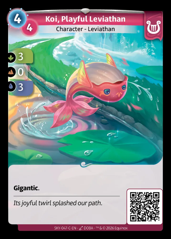 Koi, Playful Leviathan