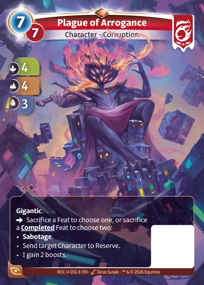 Plague of Arrogance