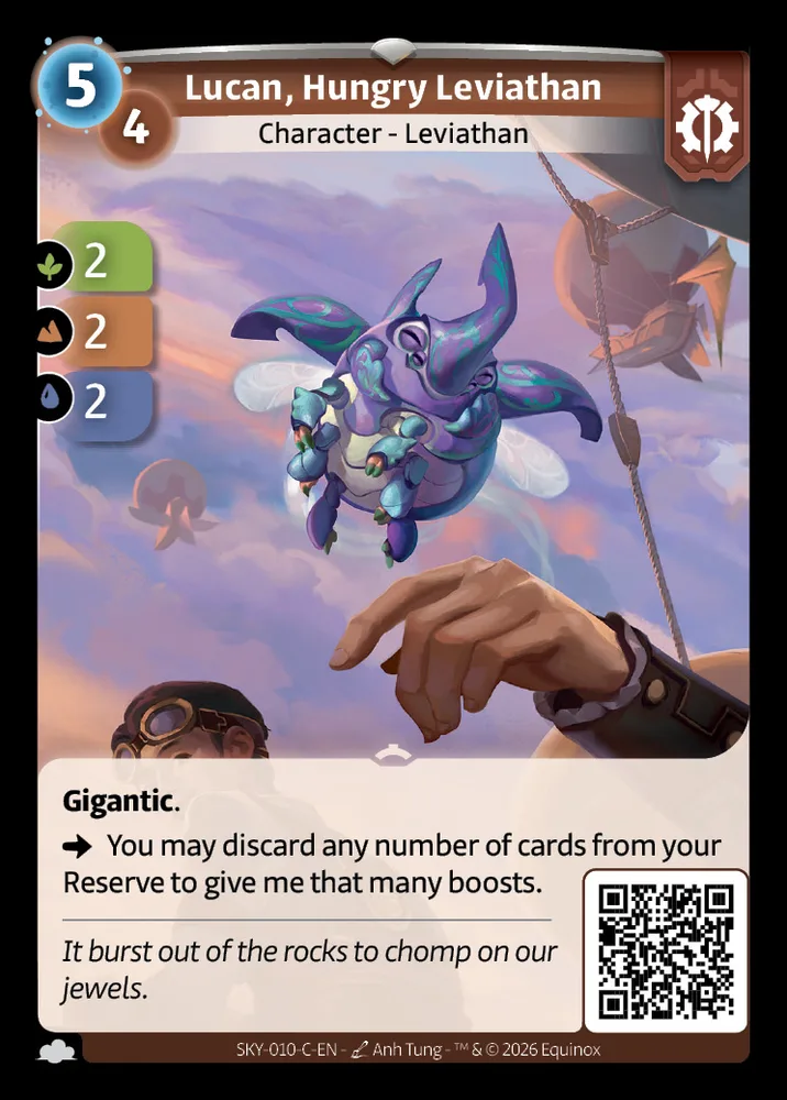 Lucan, Hungry Leviathan
