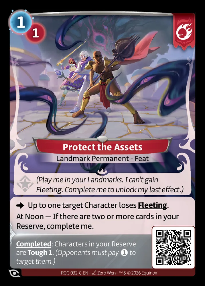 Protect the Assets