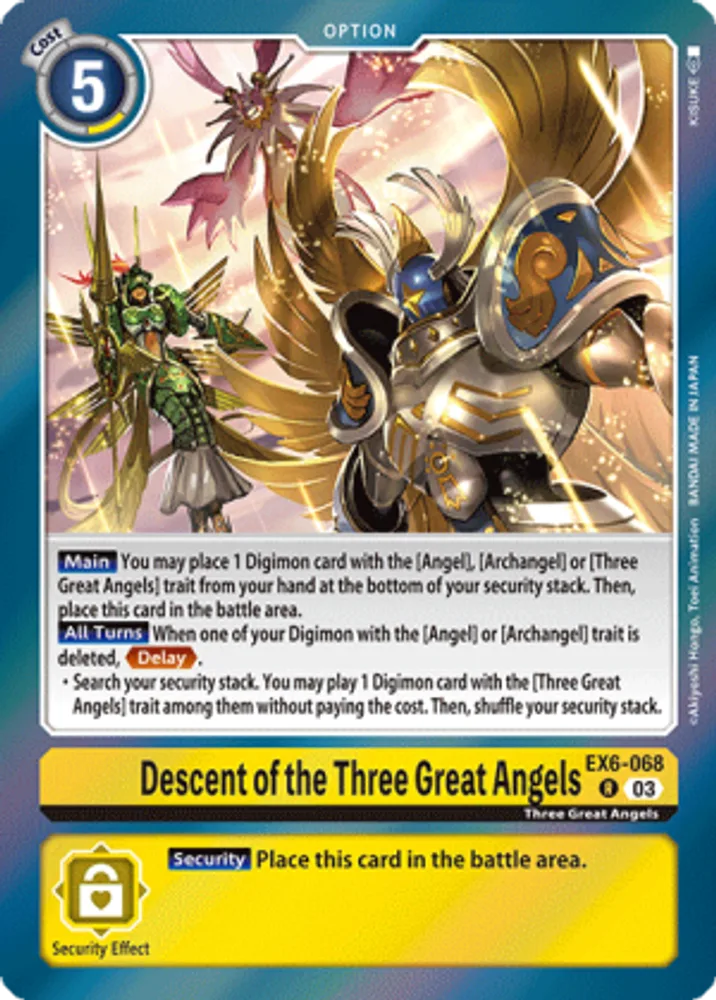 Descent of the Three Great Angels