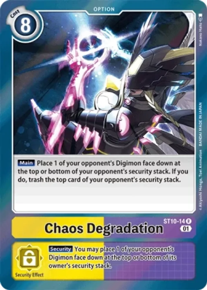 Chaos Degradation
