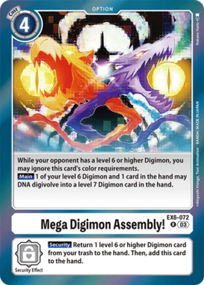 Mega Digimon Assembly!
