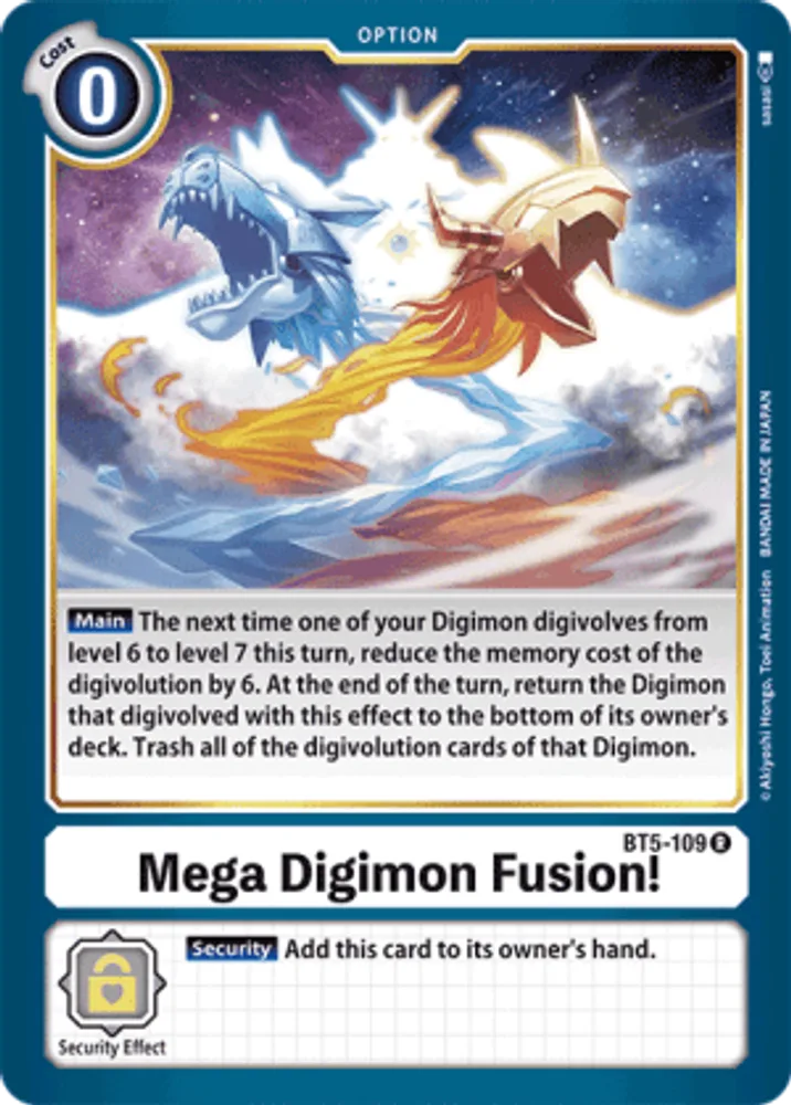 Mega Digimon Fusion!