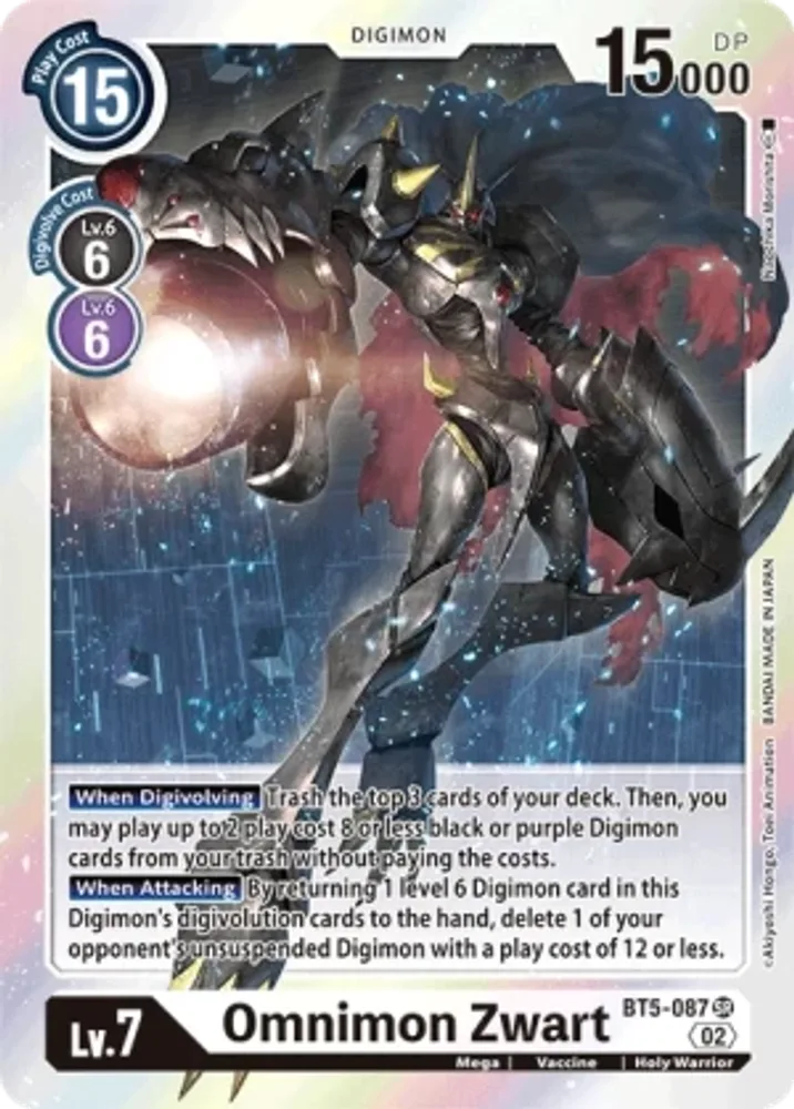 Omnimon Zwart
