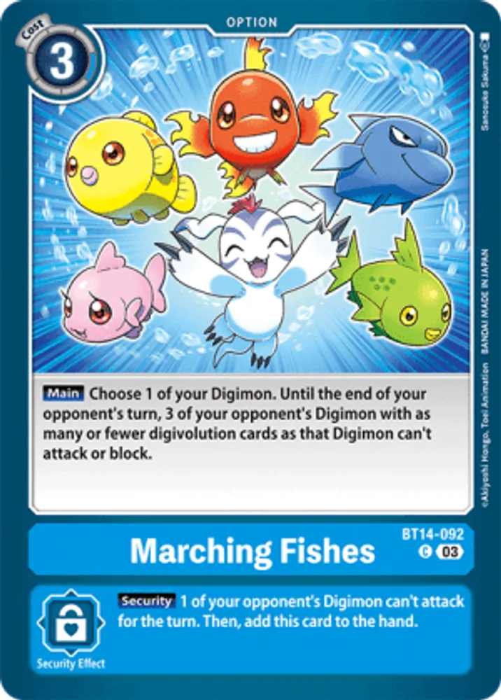 Marching Fishes