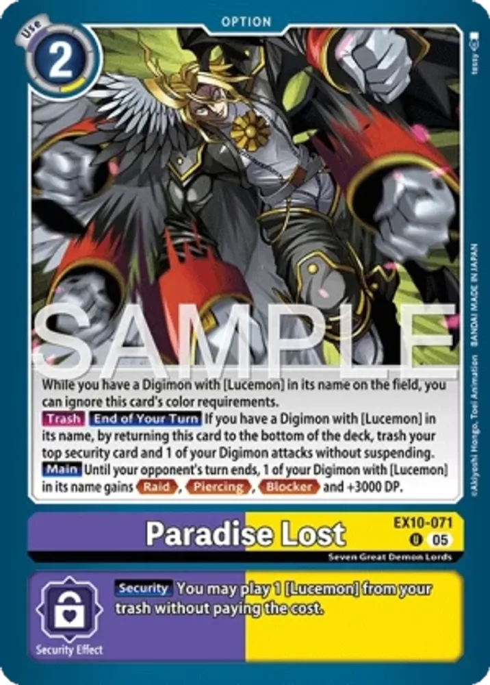 Paradise Lost