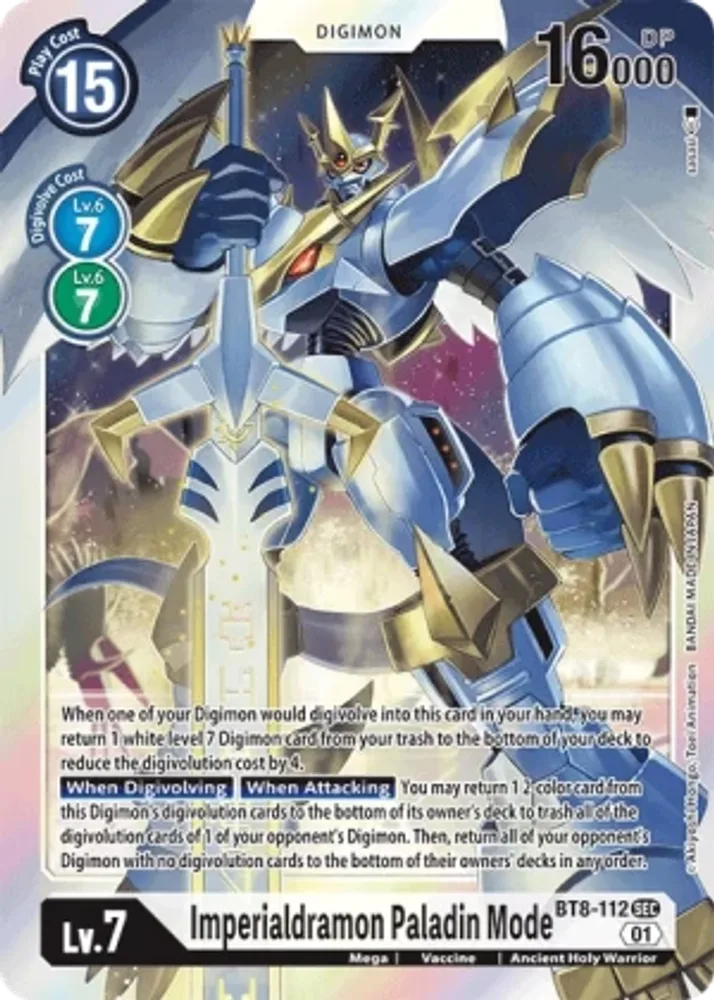 Imperialdramon Paladin Mode