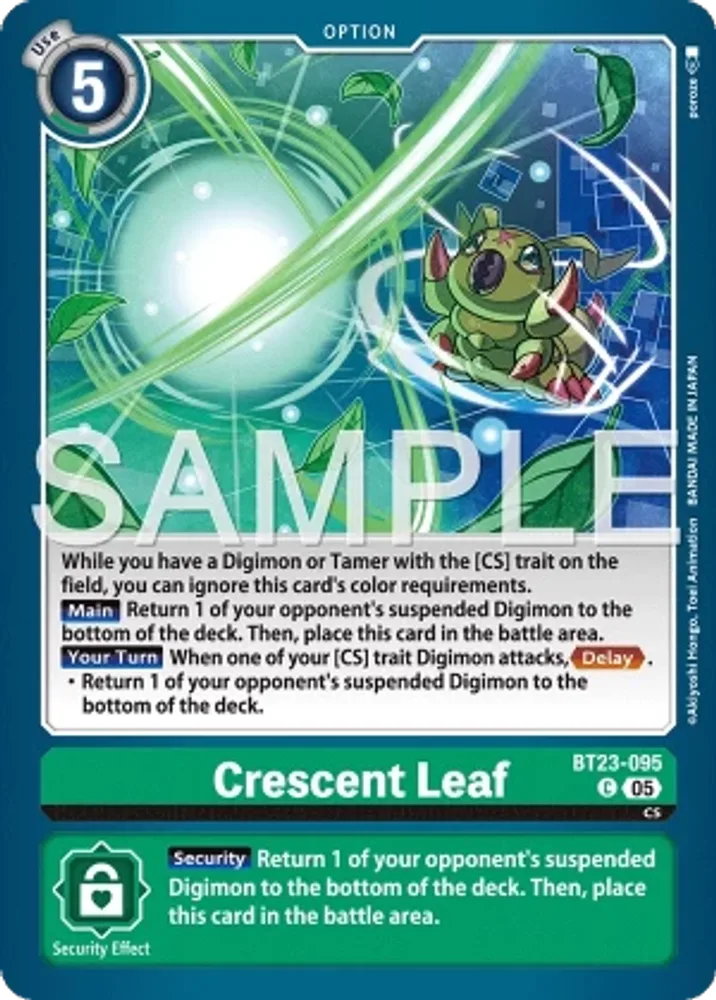 Crescent Leaf