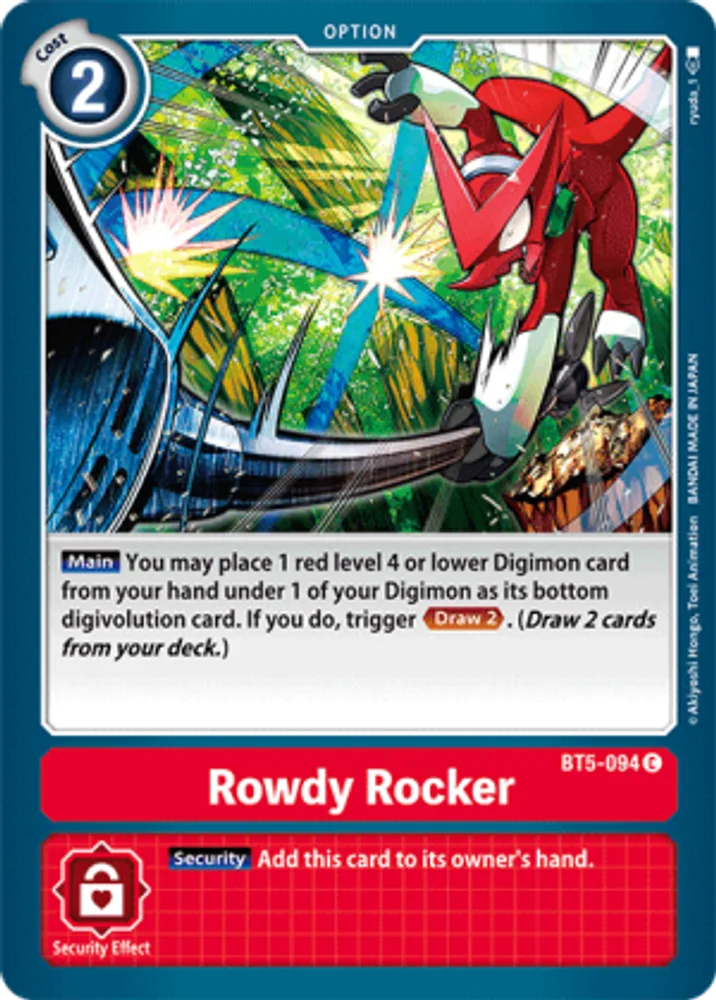 Rowdy Rocker