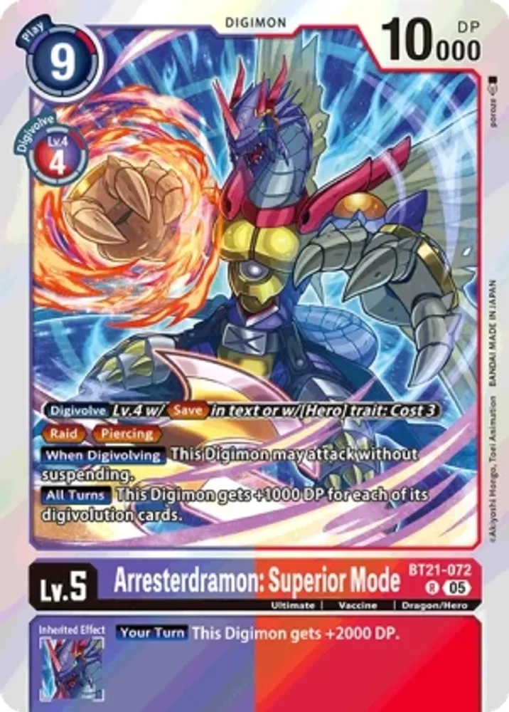 Arresterdramon: Superior Mode
