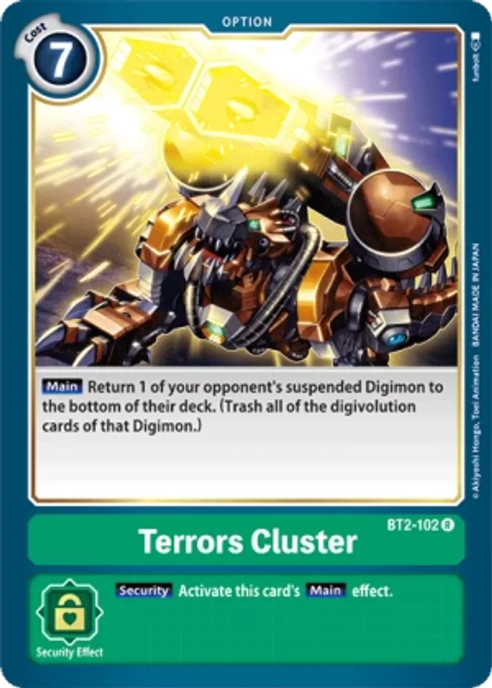 Terrors Cluster