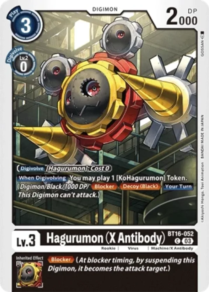 Hagurumon (X Antibody)