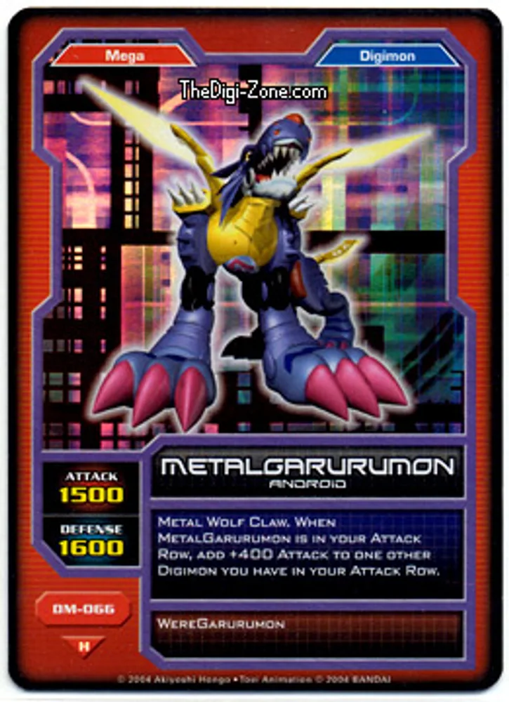 Metalgarurumon