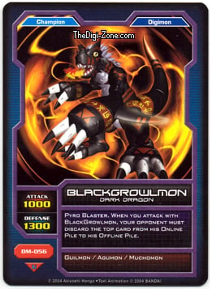 Blacgrowlmon
