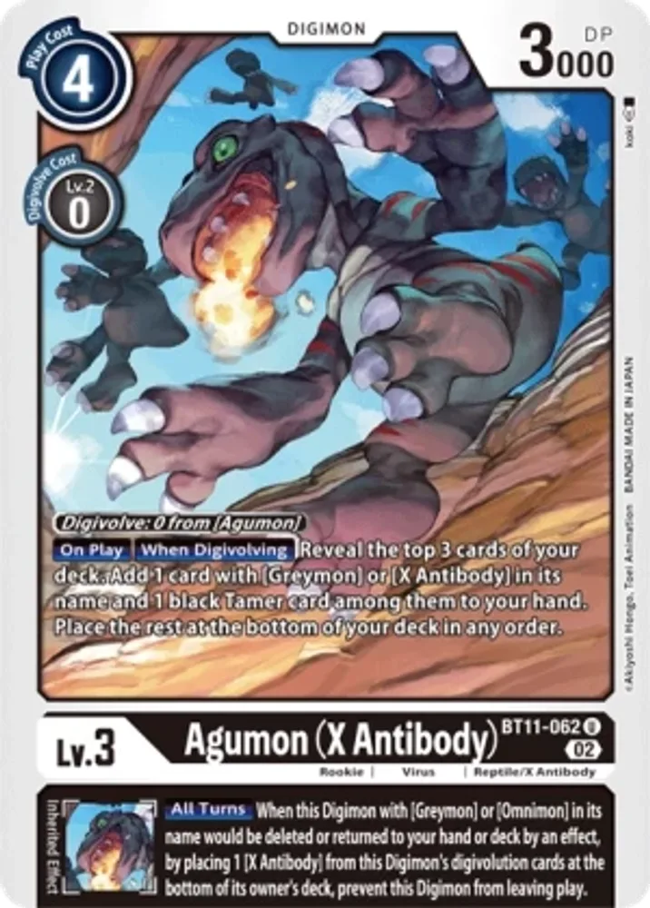 Agumon (X Antibody)