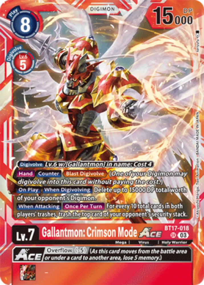 Gallantmon: Crimson Mode