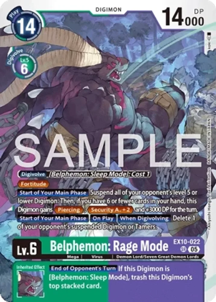 Belphemon: Rage Mode