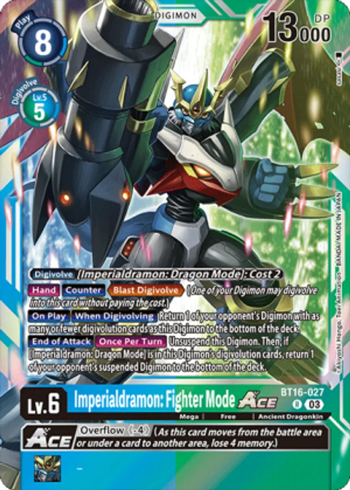 Imperialdramon: Fighter Mode
