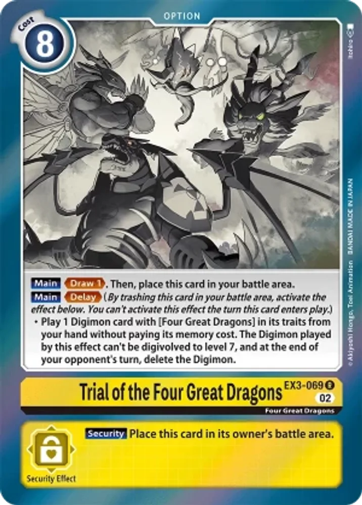 Trial of the Four Great Dragons