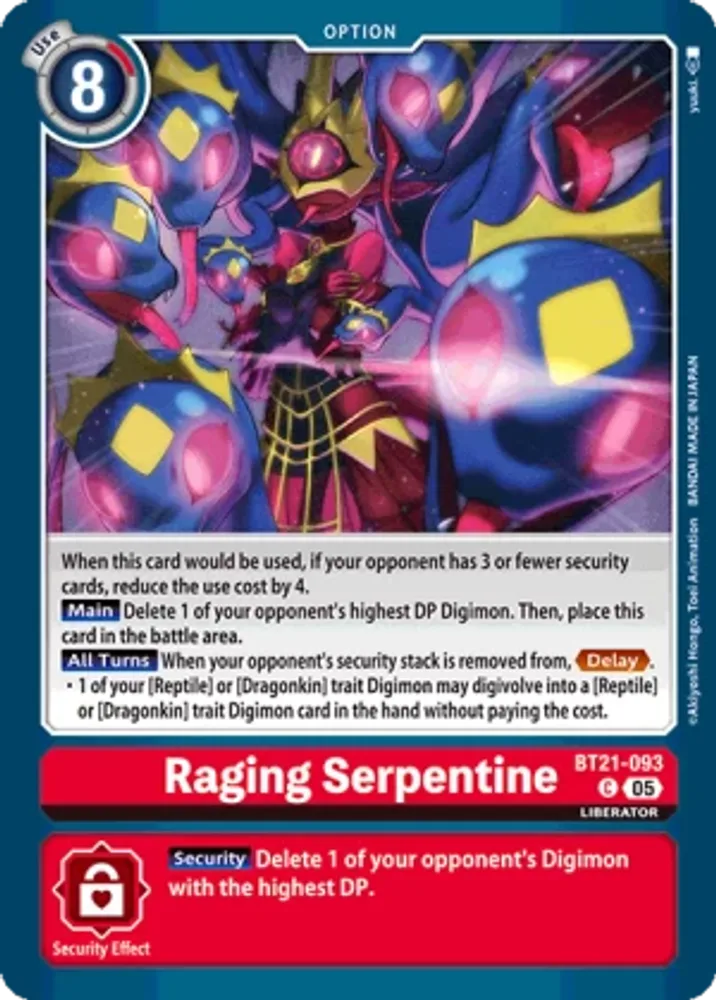 Raging Serpentine