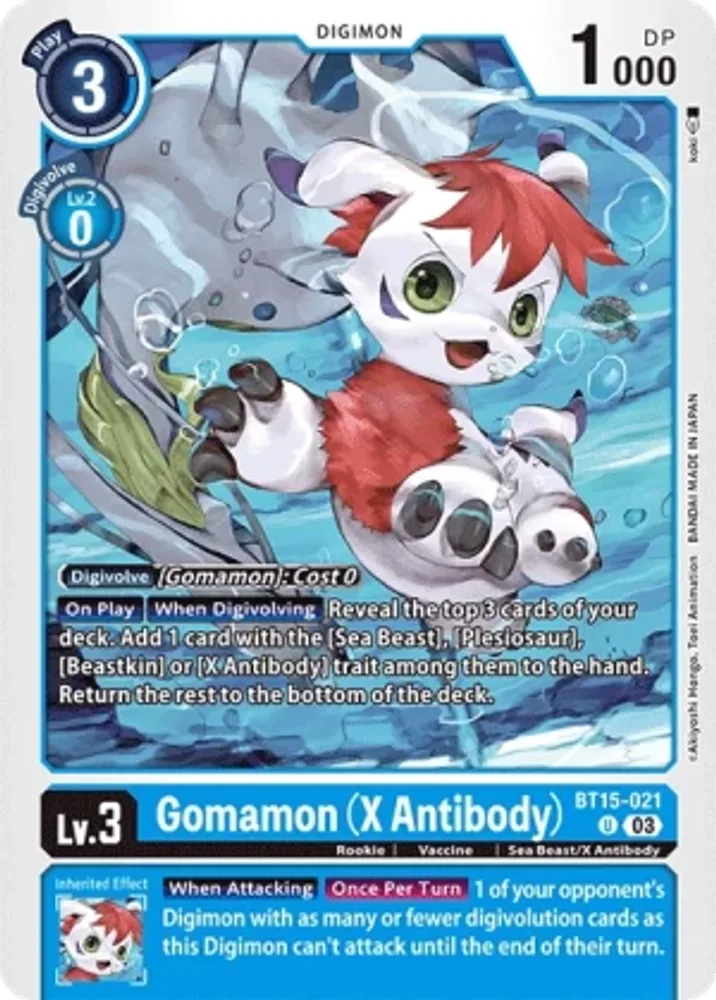 Gomamon (X Antibody)